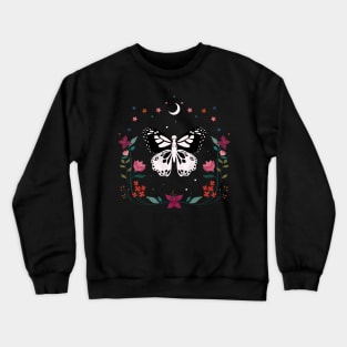 Skull Moth Crewneck Sweatshirt